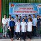 Đoàn thanh niên xã Phú Xuân phối hợp với Phòng khám đa khoa Phú Nam tổ chức chương trình khám bệnh, cấp thuốc tình nguyện.