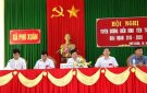 Xã Phú Xuân tổ chức hội nghị điển hình tiên tiến giai đoạn 2015 – 2020