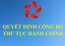 Quyết định Công bố TTHC nội bộ trong hệ thống hành chính nhà nước lĩnh vực Thanh tra thuộc phạm vi chức năng quản lý của UBND tỉnh Thanh Hóa