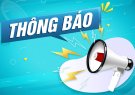 TB lịch làm việc và nghỉ lễ 30/4 và 01/5/2025