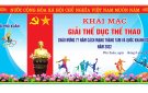 Danh sách ủng hộ giải TDTT xã Phú Xuân năm 2022.