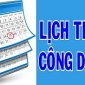 LỊCH TIẾP CÔNG DÂN CỦA CHỦ TỊCH VÀ PHÓ CHỦ TỊCH UBND XÃ NĂM 2025